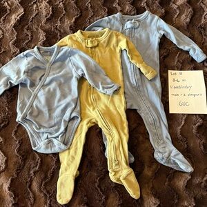 L’oved Baby Onesie and Sleepers 3-6 months